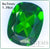 9x7mm Cushion Chrome Diopside